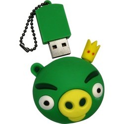 Uniq Angry Birds Pig with a Crown