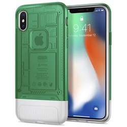 Spigen Classic C1 for iPhone X/Xs (зеленый)