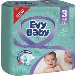 Evy Baby Diapers 3 / 27 pcs