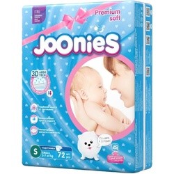 Joonies Premium Soft Diapers S / 72 pcs