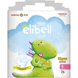 Elibell Diapers S / 76 pcs