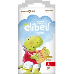 Elibell Diapers L / 54 pcs
