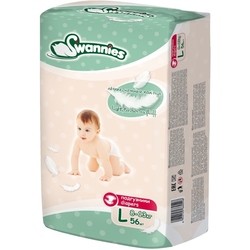 Swannies Diapers L / 56 pcs