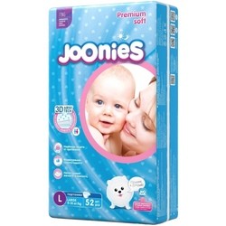 Joonies Premium Soft Diapers L / 52 pcs