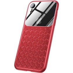BASEUS Glass And Weaving Case for iPhone Xr