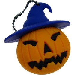 Uniq Halloween Pumpkin in a Hat