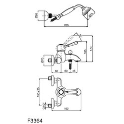 FIMA Bell F3364CR (хром)