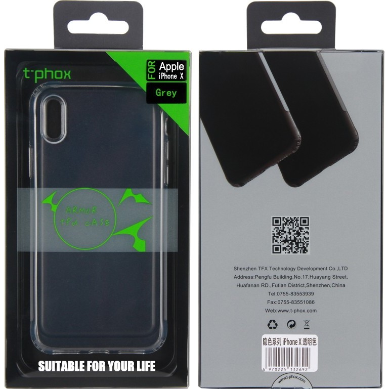 T-Phox Armor TPU Case for iPhone X/Xs