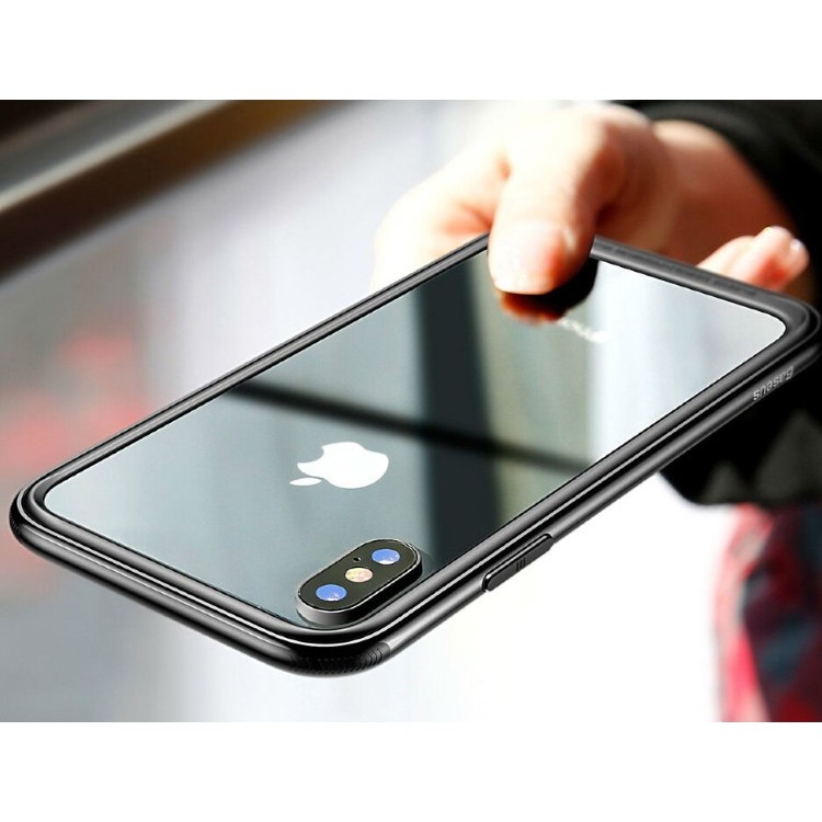 BASEUS Platinum Metal Border Case for iPhone X/Xs
