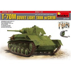 MiniArt T-70M Soviet Light Tank w/Crew (1:35)