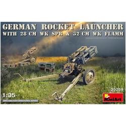 MiniArt German Rocket Launcher with 28 cm WK SPR and 32 cm WK Flamm (1:35)
