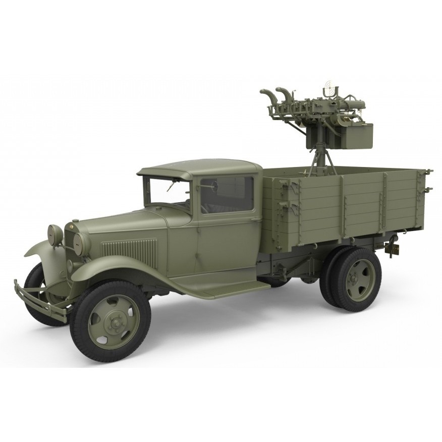 MiniArt Soviet 1.5T Truck with M-4 Maxim AA Machine Gun (1:35)