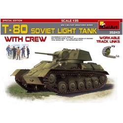 MiniArt T-80 Soviet Light Tank with Crew (1:35)