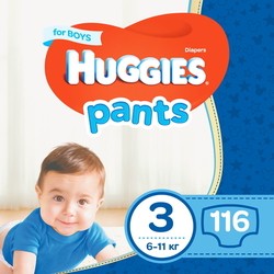 Huggies Pants Boy 3 / 116 pcs