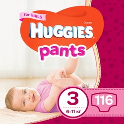 Huggies Pants Girl 3 / 116 pcs