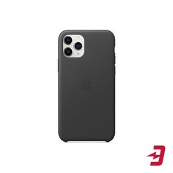 Apple Leather Case for iPhone 11 Pro (черный)