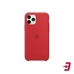 Apple Silicone Case for iPhone 11 Pro (красный)