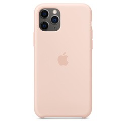 Apple Silicone Case for iPhone 11 Pro (розовый)