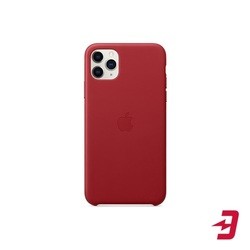 Apple Leather Case for iPhone 11 Pro Max (красный)