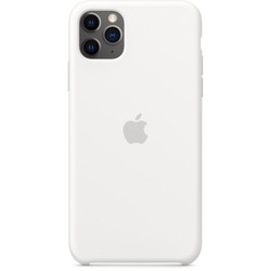Apple Silicone Case for iPhone 11 Pro Max (белый)