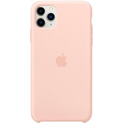 Apple Silicone Case for iPhone 11 Pro Max (розовый)