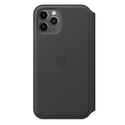 Apple Leather Folio for iPhone 11 Pro (черный)