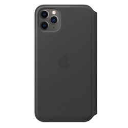 Apple Leather Folio for iPhone 11 Pro Max (черный)
