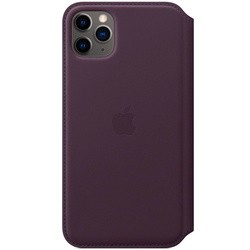 Apple Leather Folio for iPhone 11 Pro Max (фиолетовый)