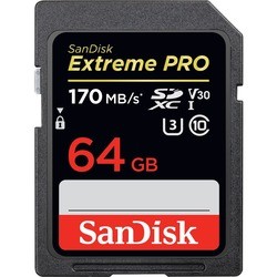 SanDisk Extreme Pro V30 SDXC UHS-I U3 64Gb