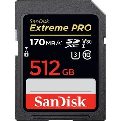 SanDisk Extreme Pro V30 SDXC UHS-I U3 512Gb