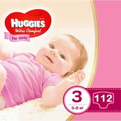 Huggies Ultra Comfort Girl 3 / 112 pcs