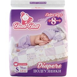 Belle-Bell Extra Dry Plus Diapers S / 70 pcs