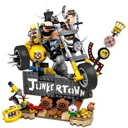 Lego Junkrat and Roadhog 75977