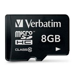 Verbatim microSDHC Class 10 8Gb