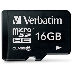 Verbatim microSDHC Class 10 16Gb