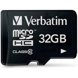 Verbatim microSDHC Class 10 32Gb