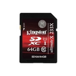 Kingston SDXC 233x  Class 10 64Gb