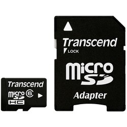 Transcend microSDHC Class 6 8Gb