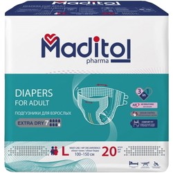 Maditol Diapers L