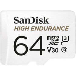 SanDisk High Endurance microSDXC U3 64Gb