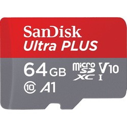 SanDisk Ultra Plus microSDXC UHS-I 64Gb