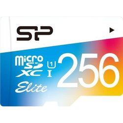 Silicon Power Elite Color microSDXC UHS-1 Class 10 256Gb