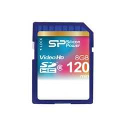 Silicon Power SDHC Video HD Class 6 8Gb