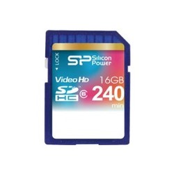 Silicon Power SDHC Video HD Class 6 16Gb