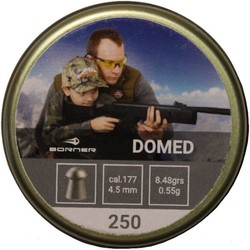 BORNER Domed 4.5 mm 0.55 g 250 pcs