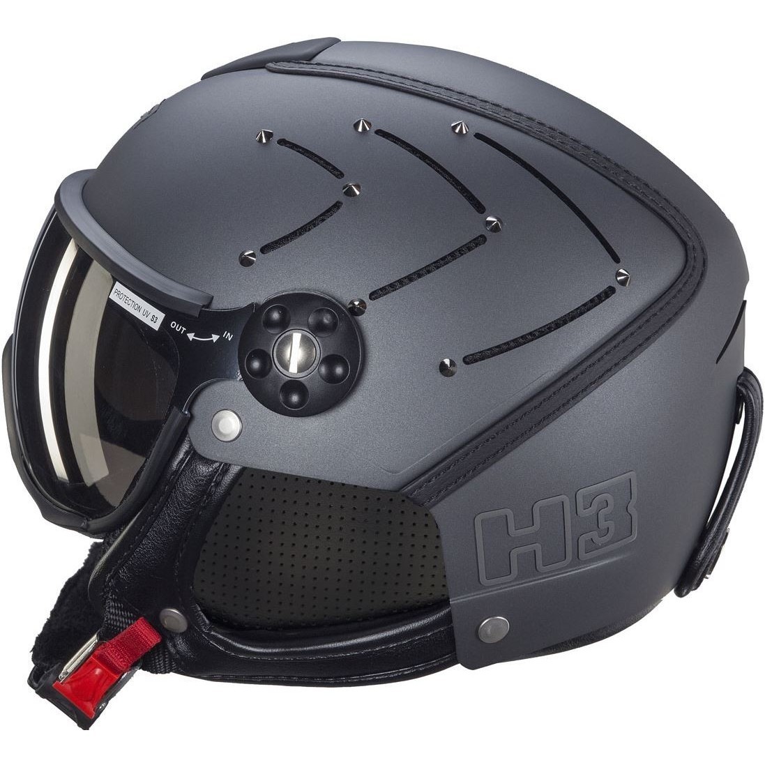 Горнолыжный шлем Helmets h1 Spyder visiera