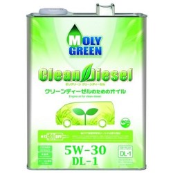 MolyGreen Clean Diesel 5W-30 DL-1 4L