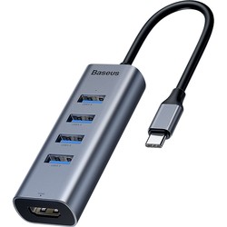 BASEUS Type-C to 4xUSB3.0+HDMI