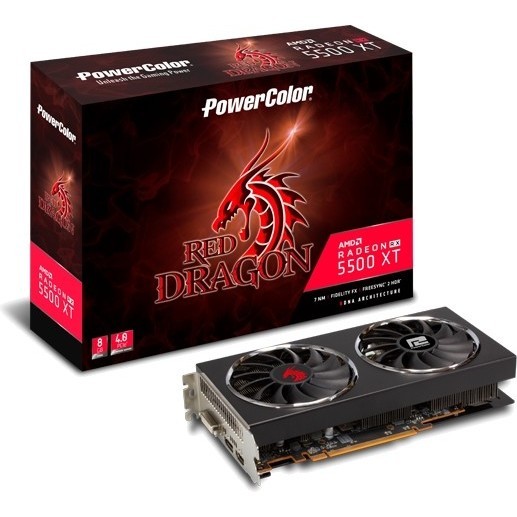 PowerColor Radeon RX 5500 XT 8GBD6-3DHR/OC