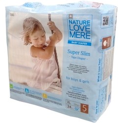 Nature Love Mere Super Slim Diapers XL / 24 pcs
